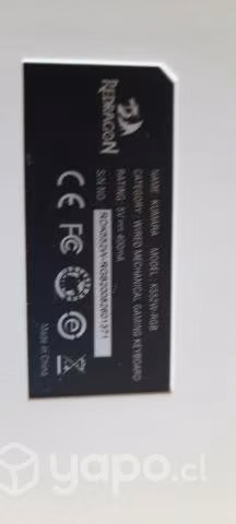 teclado gamer kumara redragon - Imagen 3