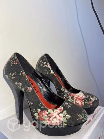 Tacos design floreados talla 36.5
