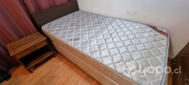 BOX SPRING 1.5 PLAZAS excelente estado