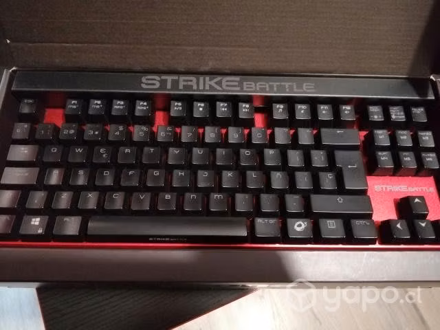 Teclado Mecánico Ozone StrikeBattle (Cherry Red) - Imagen 2