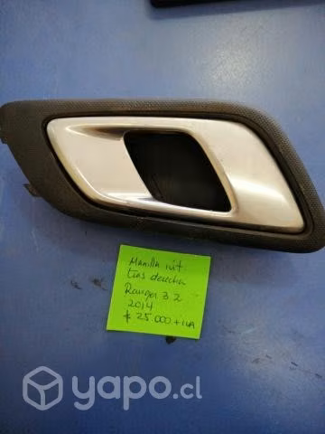 Manilla interior trasera derecha Ford Ranger 2014