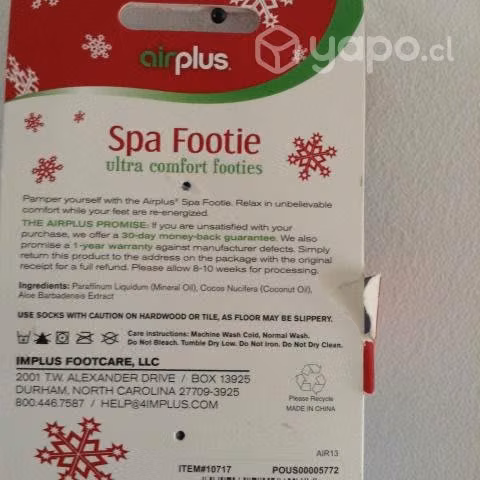 Calcetines para mujer. Navidad Spa tobillo Airplus - Imagen 4