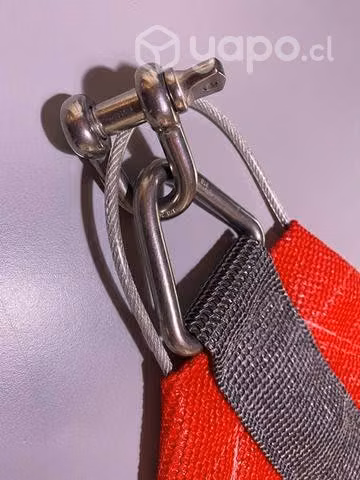 Vela de sombra cuadrada 6x4 malla HDPE. 5 años