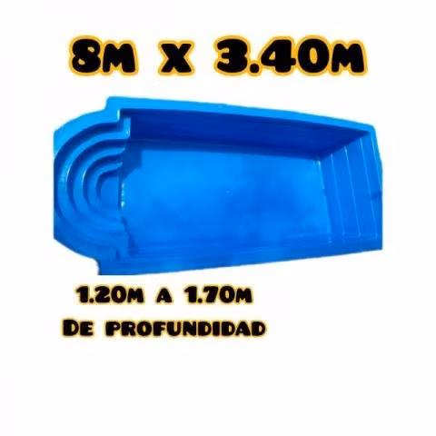 Piscinas de Fibra