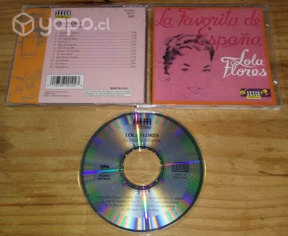Lola Flores - La Favorita De España "1991" 12 Canc