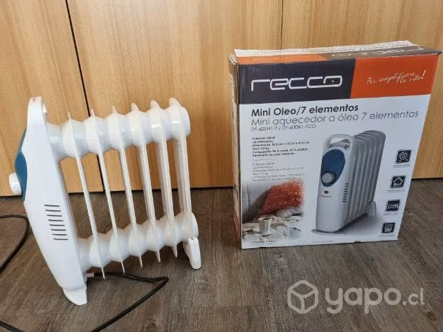 Calefactor oleoelectrico recco mini