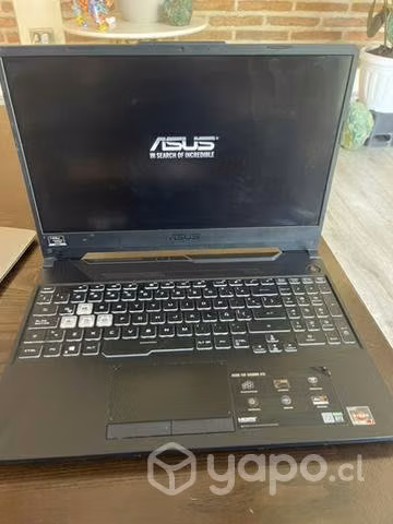 Laptop gamer asus tuf a15 model: fx506 - Imagen 3