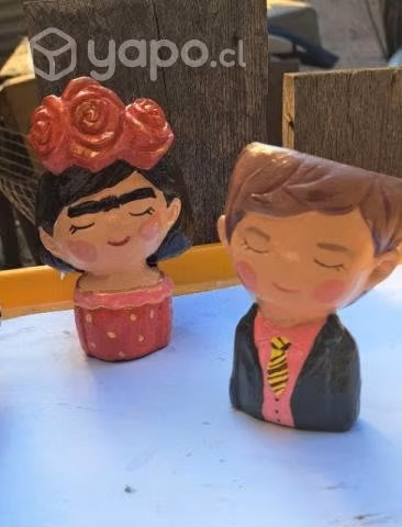 Macetas de yeso 10cm