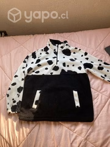 Polar estampado de vaca talla L