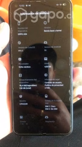 Oppo A54 128 gb