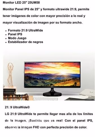Monitor Samasung 25 - Imagen 3