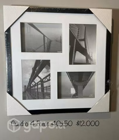 Cuadro para 4 fotos