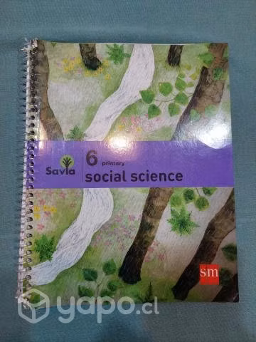 Libro Social Science 6 Básico editorial SM