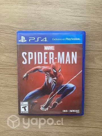 Juego SPIDERMAN ps4