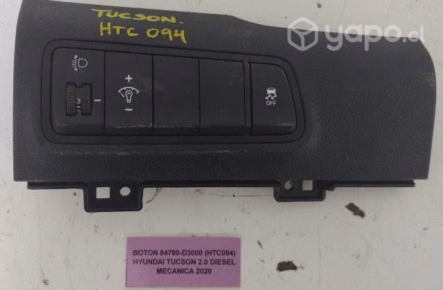 Botón 84780-D3000 (HTC094) Hyundai Tucson 2.0 Dies