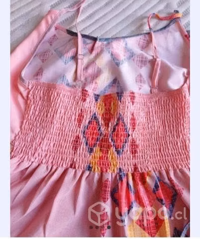 Vestido De Verano Soleras Largos Con Bellos Estamp