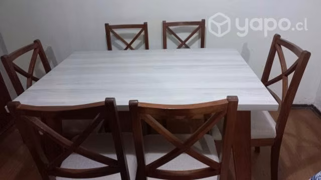 Comedor con 6 sillas