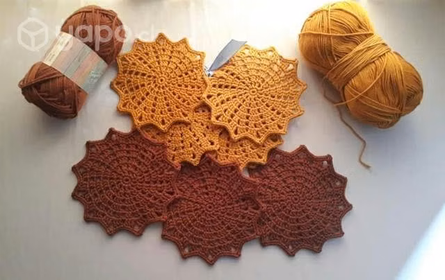Posavasos a crochet