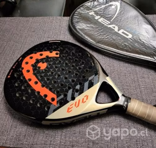 pala de padel. marca head.