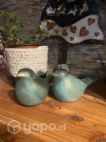 Pájaros de decoración del hogar, dos tipos