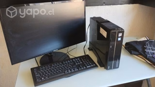 Pantalla + torre + teclado