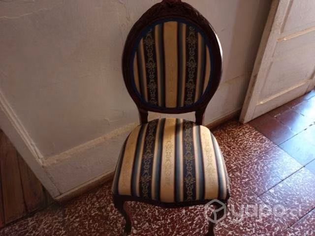 Silla de comedor tipo medallón nuevas son 6