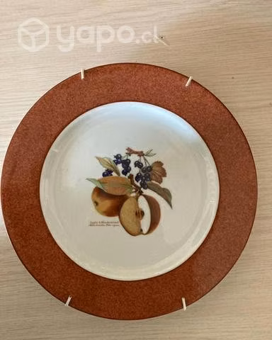 Plato porcelana inglesa Royal Worcester