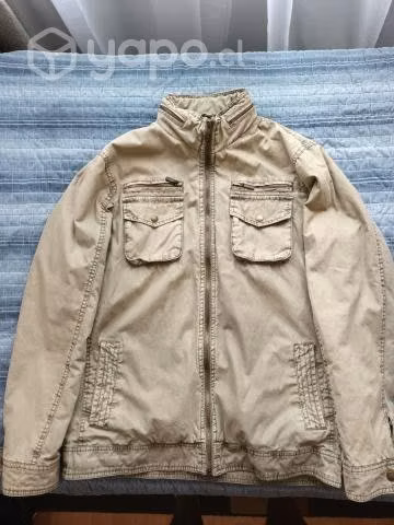 Chaqueta University Club verde militar
