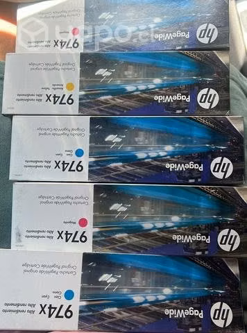 Variedad Tintas hp 974xl colores originales