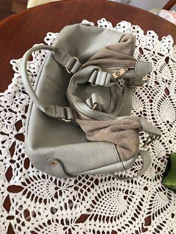Hermosa cartera Gris - Imagen 4