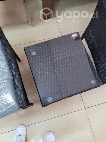 Juego de terraza nuevo delivery gratis Armado