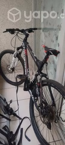 Bicicleta Mérida tfs500 xc doble suspención + acce