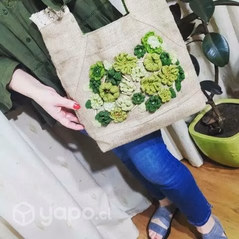 Bolso de arpillera