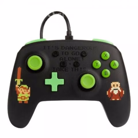 Nintendo switch control zelda con cable