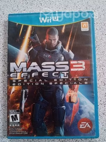 Juego de WiiU Mass Effect 3 en excelente estado