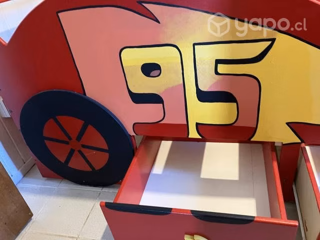 Cama modelo de Auto para los pequeños de la casa