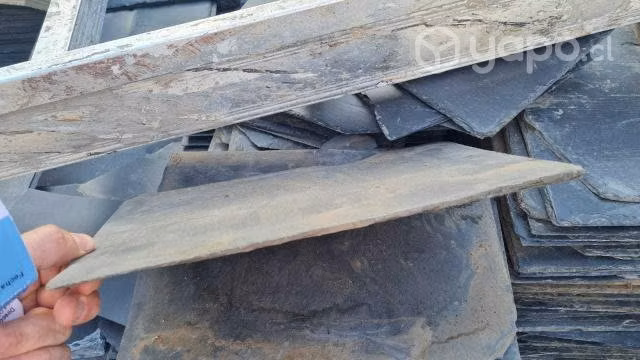 Tejas piedra pizarra negra