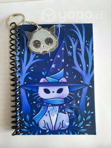 Gato Mágico Agenda de bolsillo (9cm x 13cm)