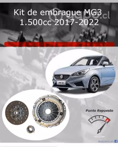 Kit de embrague MG3 1500cc 2017 en adelante - Imagen 2