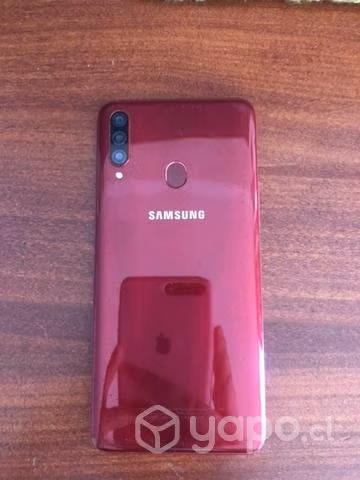 Samsung galaxy A20s rojo