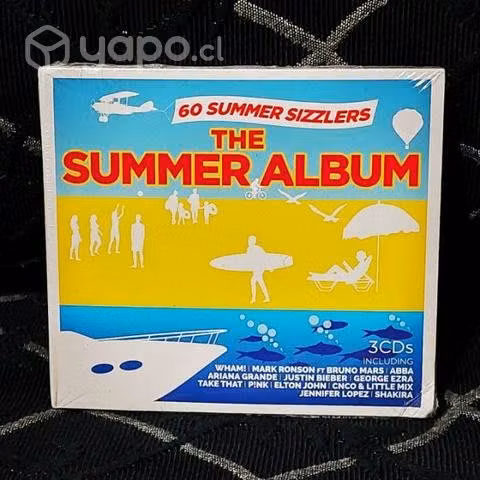 Cd triple the summer album 60 summer hits pop