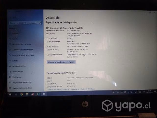 Note HP