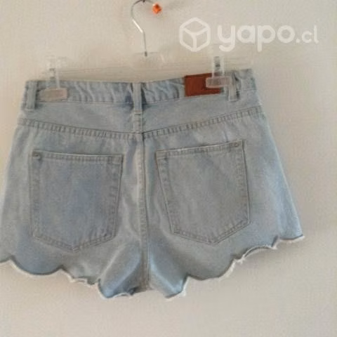 Short juvenil de jeans Marca Ausie 100% Algodón - Imagen 2