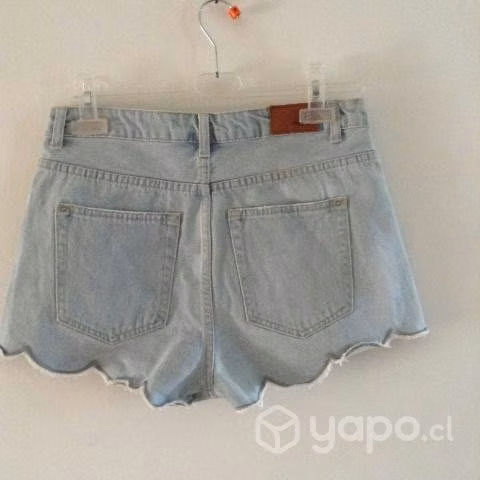 Short juvenil de jeans Marca Ausie 100% Algodón - Imagen 4