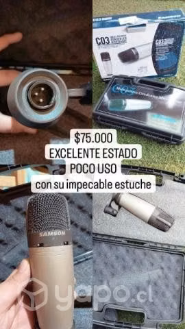 Micrófono condensador