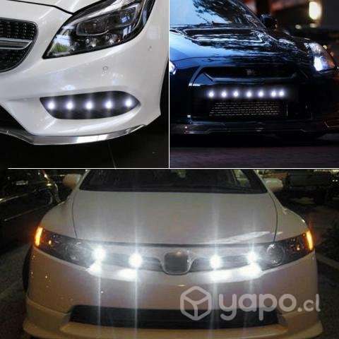 Neblineros Led Ojo De Águila De 12v X5 Un - Imagen 3