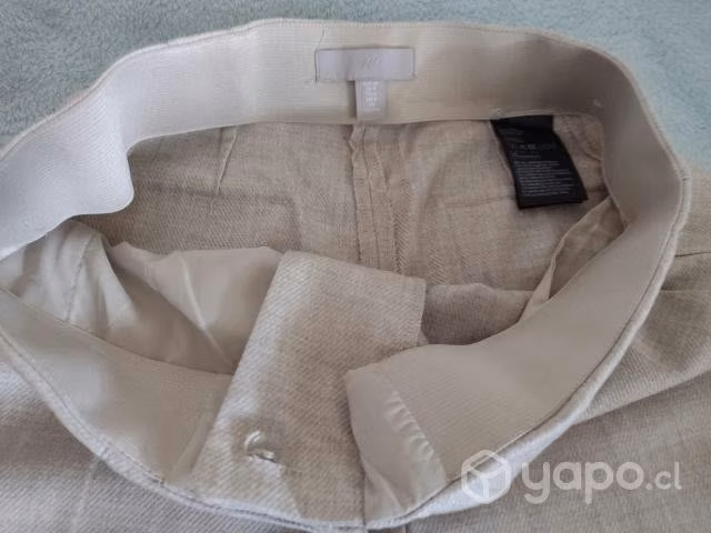 pantalón beige talla 40 H&M
