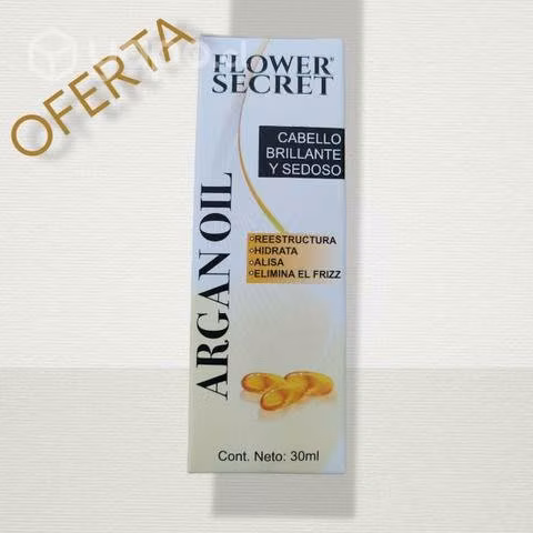 Aceite de argán reparador de puntas