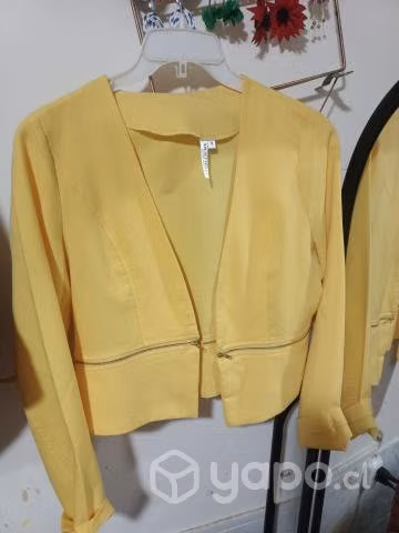 Blazer amarillo mujer - Imagen 2