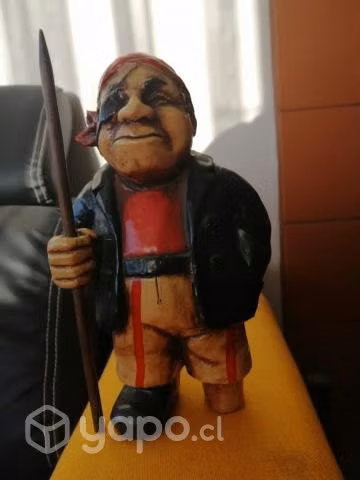 Capitan pirata. figura de poliresina